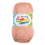 Alpina LOLLIPOP 07 салатовый-малиновый-коралловый-персиковый - upak-10-sht