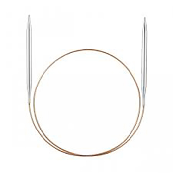 105-7 Спицы для вязания Addi круговые супергладкие 100 см klubok-motok