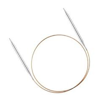 105-7 Спицы для вязания Addi круговые супергладкие 50 см klubok-motok