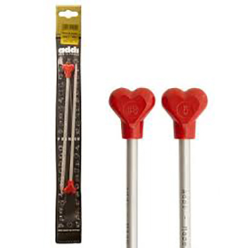 200-7 Спицы для вязания Addi прямые алюминиевые 20 см klubok-motok