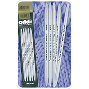 201-7 Спицы для вязания Addi чулочные алюминиевые 20 см klubok-motok