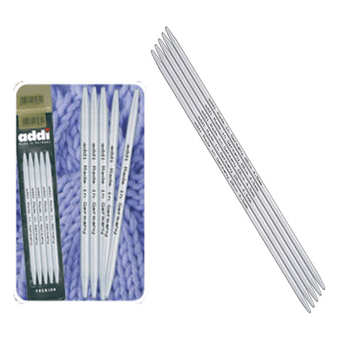 201-7 Спицы для вязания Addi чулочные алюминиевые klubok-motok