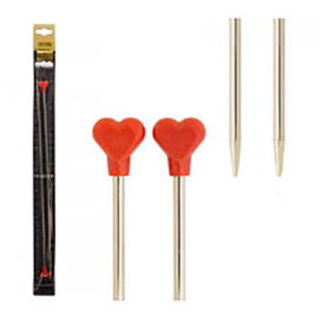 206-7 Спицы для вязания Addi прямые алюминиевые addiTop 35 см klubok-motok