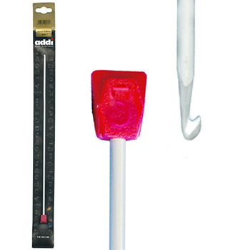 262-7 Addi крючки для тунисского вязания алюминиевые klubok-motok