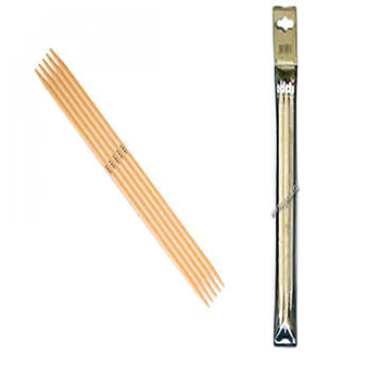 501-7 Спицы для вязания Addi чулочные бамбуковые klubok-motok