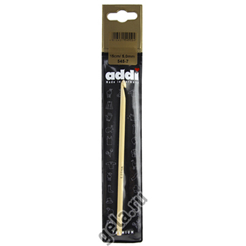 545-7 Addi крючки вязальные бамбуковые klubok-motok