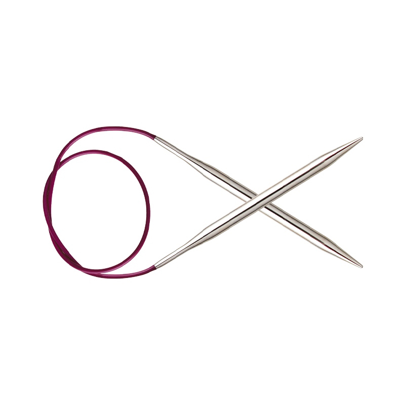 Спицы для вязания Knit Pro круговые, металлические Nova Metal 60см, 12,0мм, арт.11332