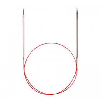 775-7 и 715-7 Спицы для вязания Addi круговые с удлиненным кончиком 50 см klubok-motok