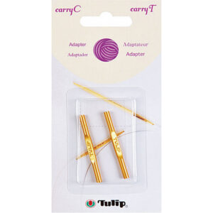 Адаптер Tulip для тросика CarryC алюминий, цв.золото уп.2шт, арт.CTMM-27