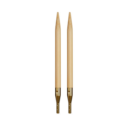 Дополнительные спицы для вязания Addi к addiClick BAMBOO, бамбуковые, 3.75 мм, арт.556-7/3.75-000
