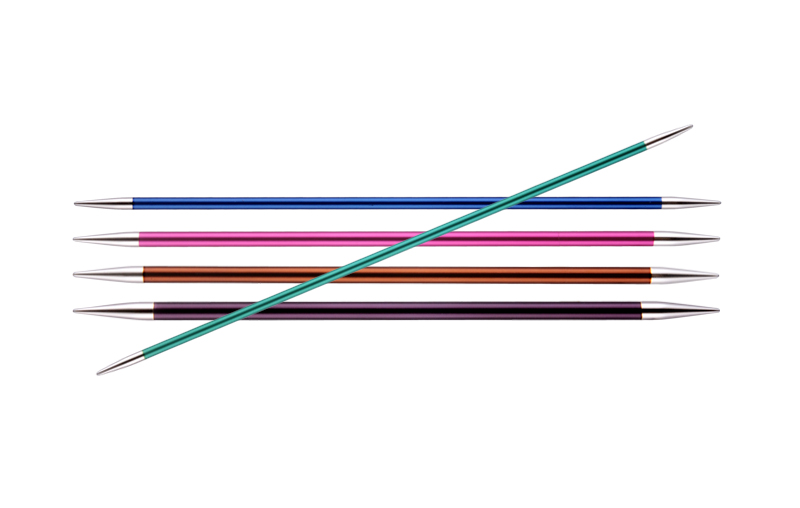 Knit Pro Чулочные спицы для вязания Zing klubok-motok