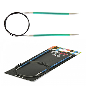 Knit Pro Круговые спицы для вязания Zing klubok-motok