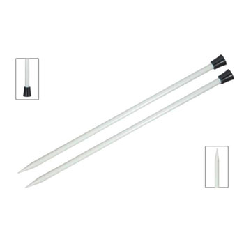 Knit Pro Прямые спицы для вязания Basix Aluminum klubok-motok