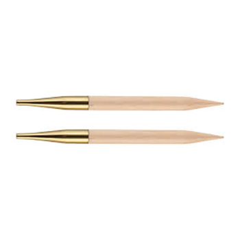 Knit Pro Съемные спицы для вязания Basix Birch стандартные klubok-motok