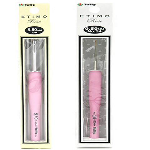 Крючки для вязания Tulip ETIMO Rose klubok-motok