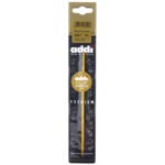 Крючок ADDI со спицей на конце 2,5мм, 15см, алюминий addiDuett, арт.230-7/2.5-15