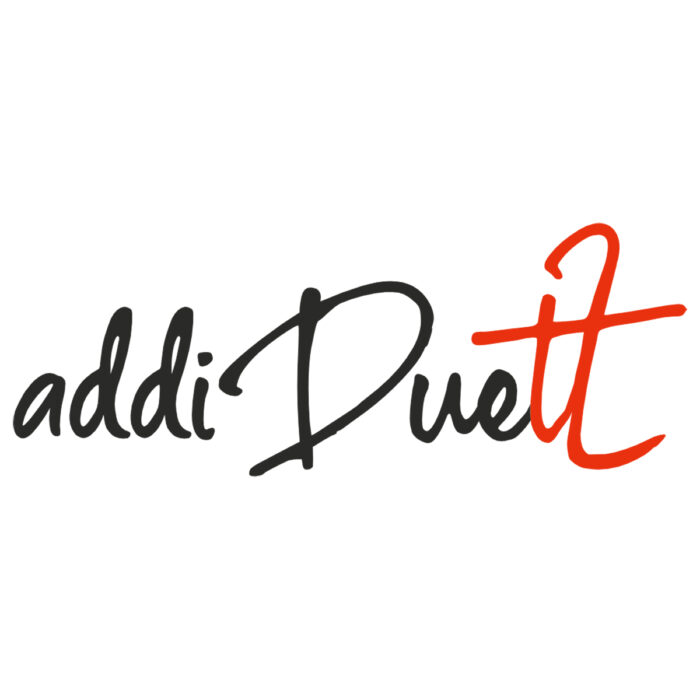 Крючок ADDI со спицей на конце 2,5мм, 15см, алюминий addiDuett, арт.230-7/2.5-15