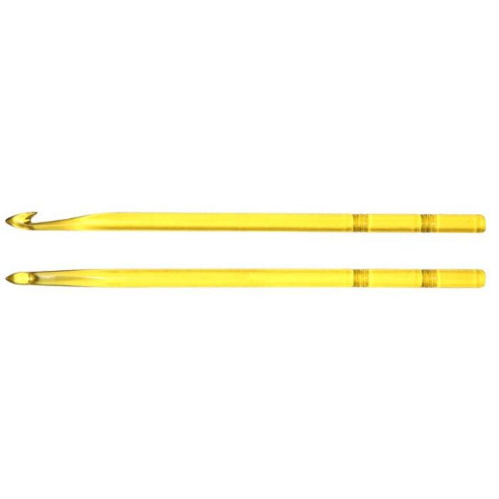 Крючок для вязания Knit Pro Trendz 6мм, акрил, желтый арт.51283