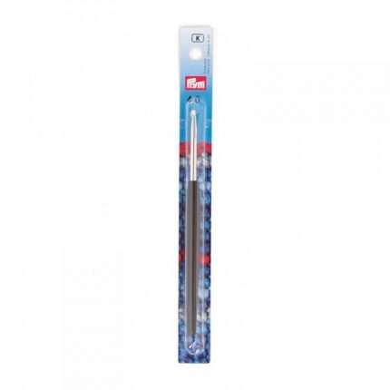 Крючок для вязания Prym, алюминий, с цветной ручкой 14см, 4мм арт.195176