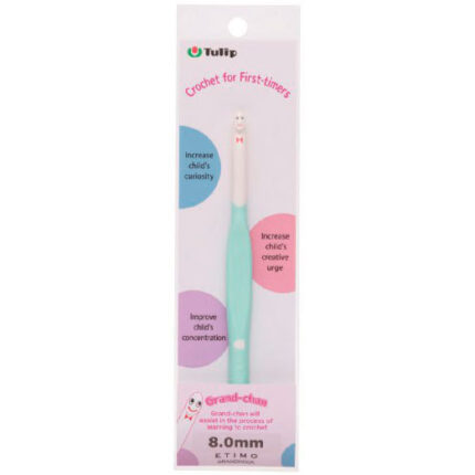 Крючок для вязания Tulip ETIMO Grand-chan 8мм, пластик, арт.TGC-080e