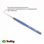 Крючок для вязания с ручкой Tulip ETIMO 1мм, сталь / пластик, арт.T13-6E