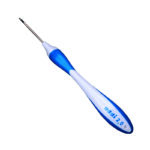 Крючок вязальный addi Swing Maxi 2 мм, 17 см, с эргономичной пластиковой ручкой, арт.141-7/2-17