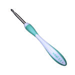 Крючок вязальный addi Swing Maxi 5.5 мм, 17 см, с эргономичной пластиковой ручкой, арт.141-7/5.5-17