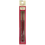 Крючок вязальный с ручкой Tulip 1,8мм, ETIMO Red, красный, алюминий, арт.TED-010e