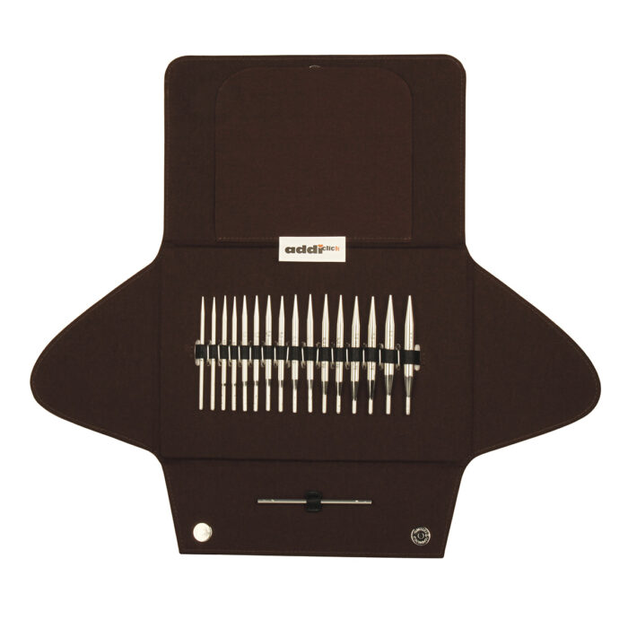 Набор круговых коротких спиц со сменными лесками addiClick LACE Short Tips, арт.750-2/000