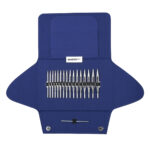 Набор круговых коротких спиц со сменными лесками addiClick Novel LACE Short Tips, арт.730-2/000