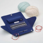 Набор круговых коротких спиц со сменными лесками addiClick Novel LACE Short Tips, арт.730-2/000