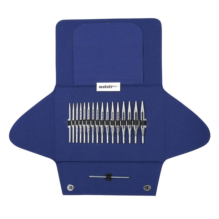 Набор круговых коротких спиц со сменными лесками addiClick Novel LACE Short Tips, арт.730-2/000