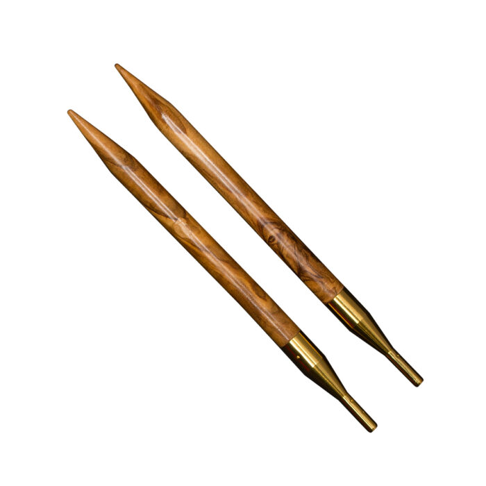 Набор круговых спиц из оливкового дерева со сменными лесками addiClick NATURE, арт.570-2/000 Набор круговых спиц из оливкового дерева со сменными лесками addiClick NATURE, арт.570-2/000