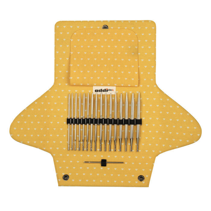 Набор круговых спиц со сменными лесками addiClick MIX, арт.670-2/000 Набор круговых спиц со сменными лесками addiClick MIX, арт.670-2/000