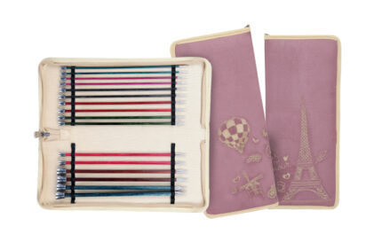 Набор прямых спиц KnitPro Royale, длина 35см, деревянные, арт.29323