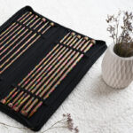 Набор прямых спиц KnitPro Symfonie, длина 30см, деревянные, 8 пар, арт.20243