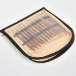 Набор съемных спиц KnitPro Deluxe Cubics Symfonie-Rose, деревянные, кубические, 7 размеров, длина 11.5см, арт.25613