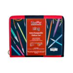Набор съемных спиц KnitPro Zing Deluxe, алюминий, 8 видов спиц, длина 11.5 см, арт.47404