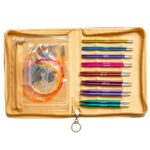 Набор съемных спиц KnitPro Zing Deluxe, алюминий, 8 видов спиц, длина 11.5 см, арт.47404