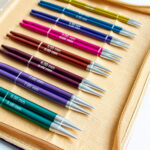 Набор съемных спиц KnitPro Zing Deluxe, алюминий, 8 видов спиц, длина 11.5 см, арт.47404