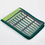 Набор съемных тунисских крючков KnitPro Bamboo, бамбуковые, арт.22550