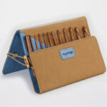 Набор съемных тунисских крючков KnitPro Ginger, деревянные, арт.31286