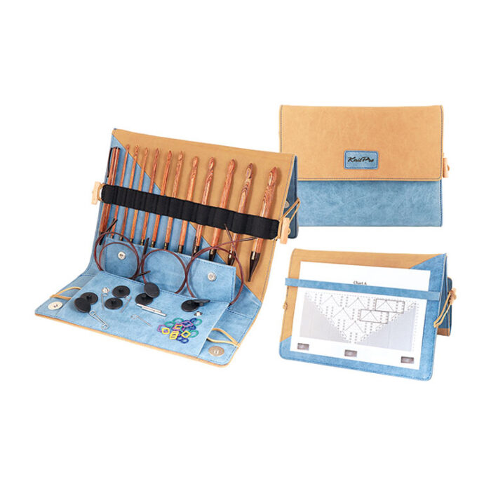 Набор съемных тунисских крючков KnitPro Ginger, деревянные, арт.31286 Набор съемных тунисских крючков KnitPro Ginger, деревянные, арт.31286