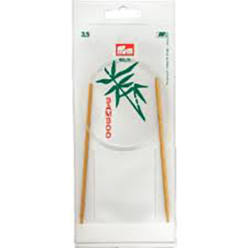PRYM Спицы для вязания круговые Bamboo 80см klubok-motok