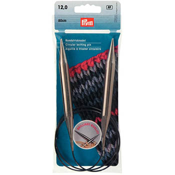 PRYM Спицы для вязания круговые (латунь) klubok-motok