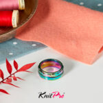 Счетчик рядов кольцо, диаметр 21.4 мм, цвет радуги, KnitPro, арт.10436