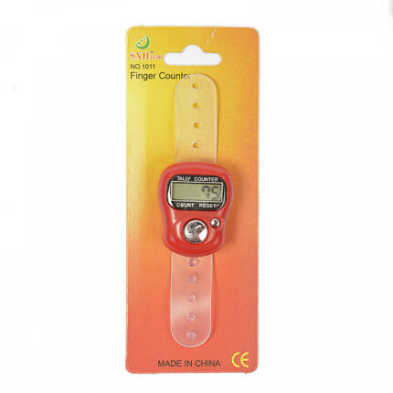 Счетчик вязальных рядов электронный на палец, арт.SXH5136