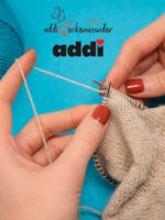 Спицы Addi круговые носочные 3 мм, 25 см, Sockenwunder LACE, арт.710-7/3-25