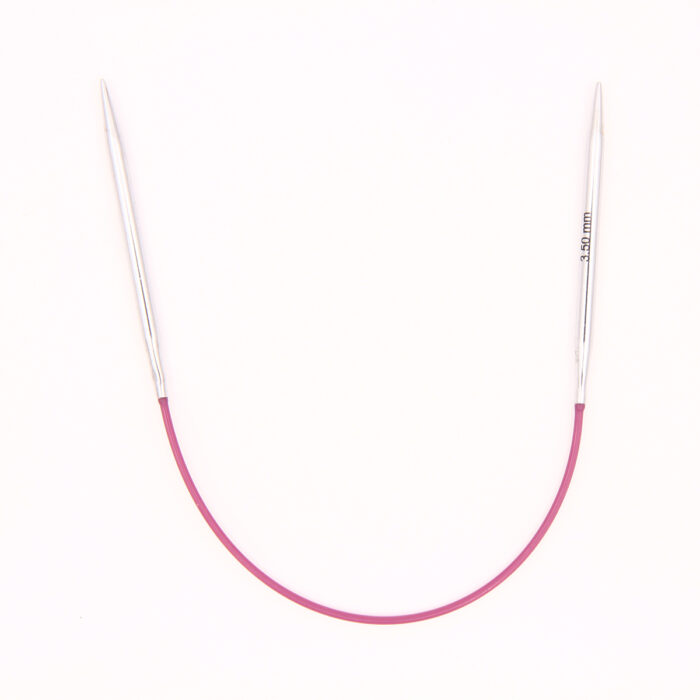 Спицы Knit Pro 25 см, 3.5 мм, круговые укороченные металлические Nova Metal, арт.10977