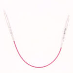 Спицы Knit Pro 25 см, 4 мм, круговые укороченные металлические Nova Metal, арт.10979